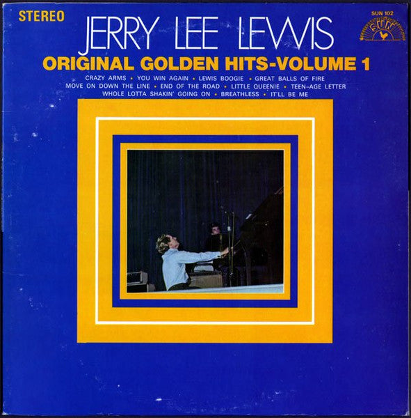 Lewis, Jerry Lee - Original Golden Hits - Volume 1 (VG+) (Vinyl LP)