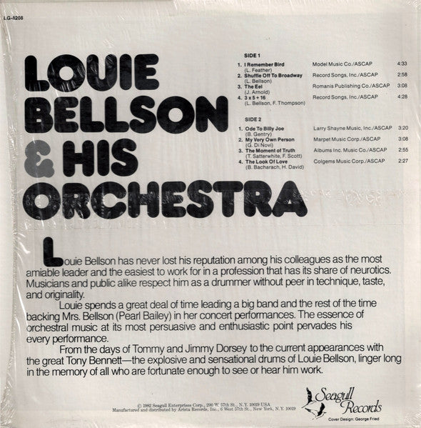 Bellson, Louie & His Orchestra - Louie Bellson & His Orchestra (Vinyl, VG) (Vinyl LP)