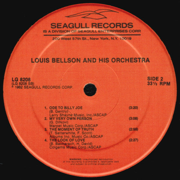 Bellson, Louie & His Orchestra - Louie Bellson & His Orchestra (Vinyl, VG) (Vinyl LP)