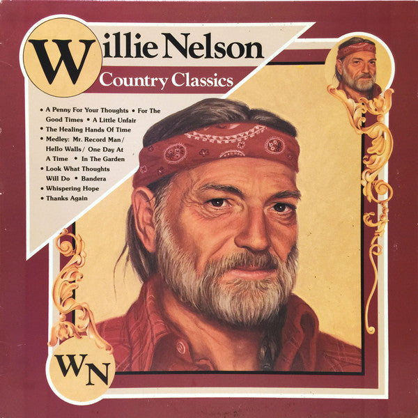 Nelson, Willie - Country Classics (Vinyl, VG+) (Vinyl LP)