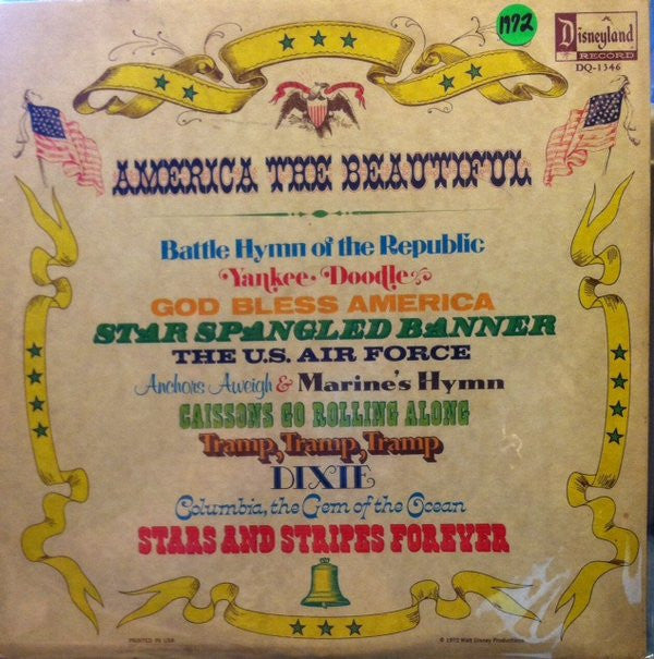 Various - America The Beautiful (VG+) (Vinyl LP)
