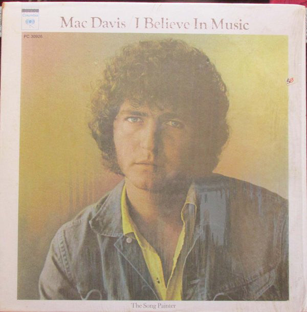 Davis, Mac - I Believe In Music (Vinyl, VG+) (Vinyl LP)