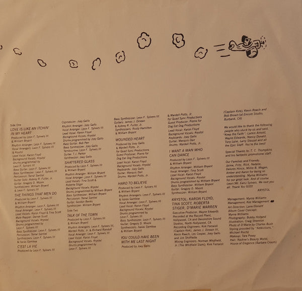 Krystol - Talk Of The Town (VG+) (Vinyl LP)