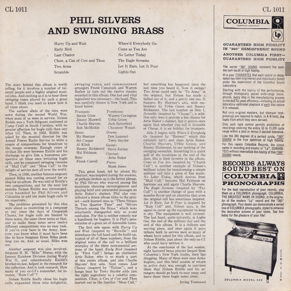 Silvers, Phil - Phil Silvers And Swinging Brass (VG) (Vinyl LP)