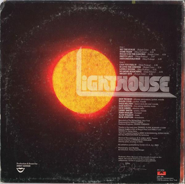Lighthouse - Can You Feel It (VG+) (Vinyl LP)