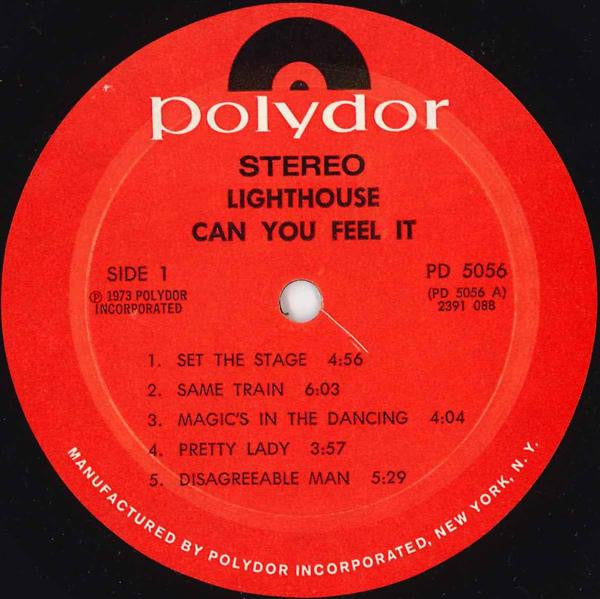 Lighthouse - Can You Feel It (VG+) (Vinyl LP)