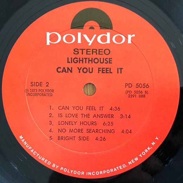Lighthouse - Can You Feel It (VG+) (Vinyl LP)