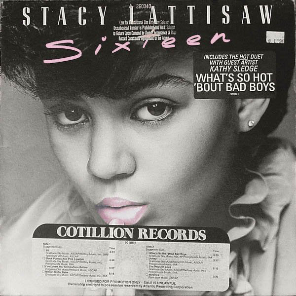 Lattisaw, Stacy - Sixteen (Vinyl, VG) (Vinyl LP)