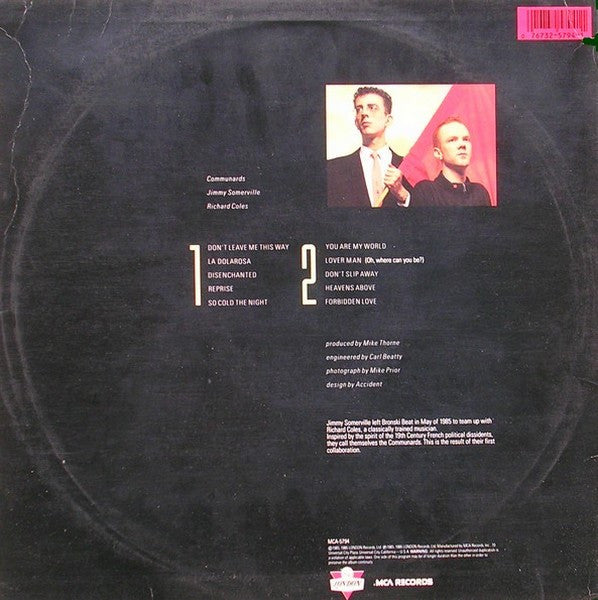 Communards - Communards (VG+) (Vinyl LP)