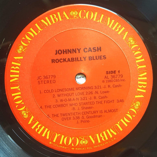 Cash, Johnny - Rockabilly Blues (Vinyl, VG+) (Vinyl LP)