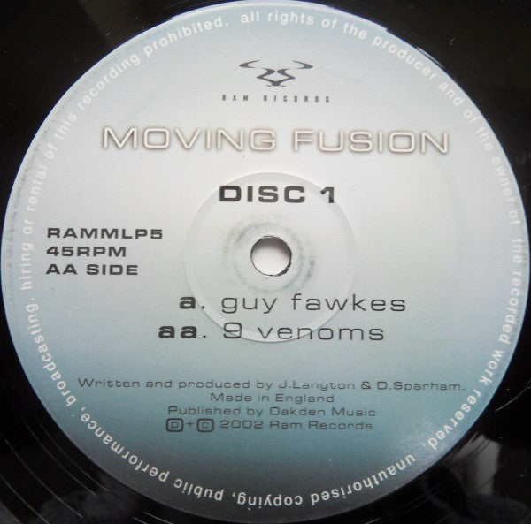 Moving Fusion - The Start Of Something (VG+) (Vinyl LP)