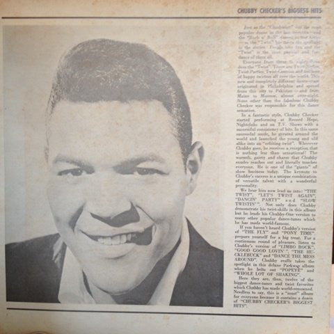 Chubby Checker - Chubby Checker's Biggest Hits (VG) (Vinyl LP)