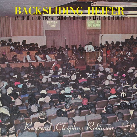 Robinson, Reverend Cleophus - Backsliding Heifer (M) (Vinyl LP)
