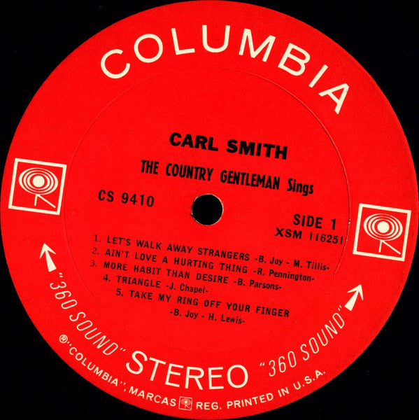 Smith, Carl - The Country Gentleman (VG) (Vinyl LP)