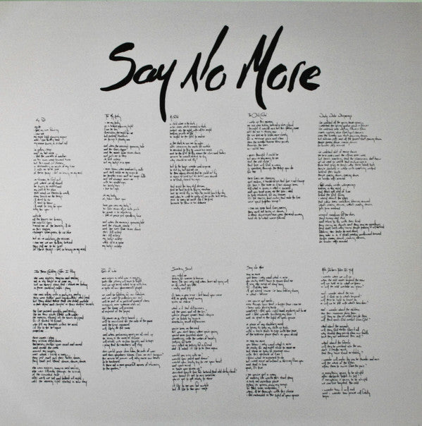 Jenks, Dan - Say No More (VG+) (Vinyl LP)