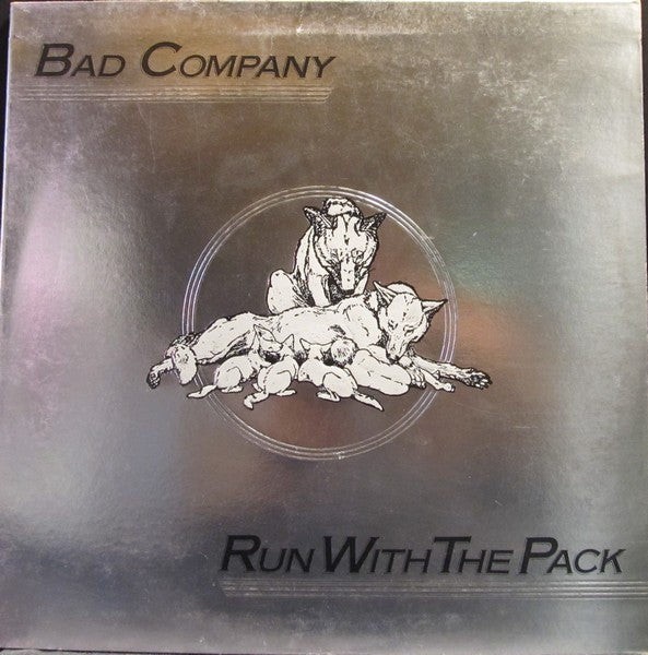 Bad Company  - Run With The Pack (VG+) (Vinyl LP)