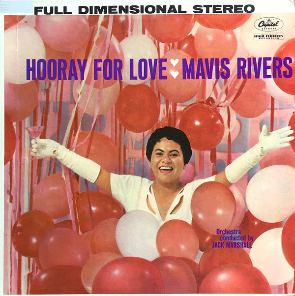 Rivers, Mavis - Hooray For Love (VG+) (Vinyl LP)