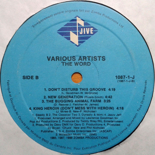 Various - Word (VG) (Vinyl LP)