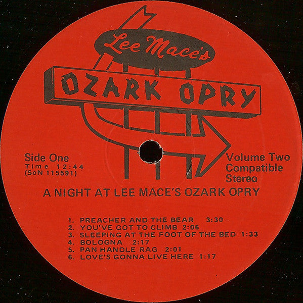 Lee Mace's Ozark Opry - A Night At Lee Mace's Ozark Opry Volume 2 (VG) (Vinyl LP)