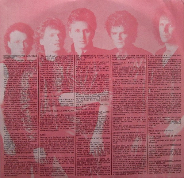 Loverboy - Keep It Up (Vinyl, VG+) (Vinyl LP)