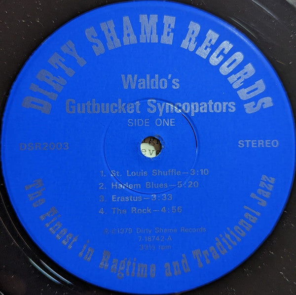 Waldo's Gutbucket Syncopators - Harlem Style Hot Jazz (VG) (Vinyl LP)