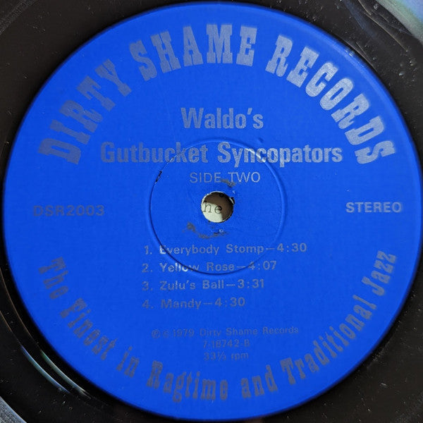 Waldo's Gutbucket Syncopators - Harlem Style Hot Jazz (VG) (Vinyl LP)