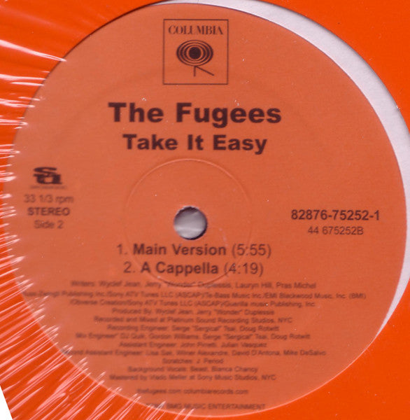 Fugees - Take It Easy (VG+) (Vinyl LP)