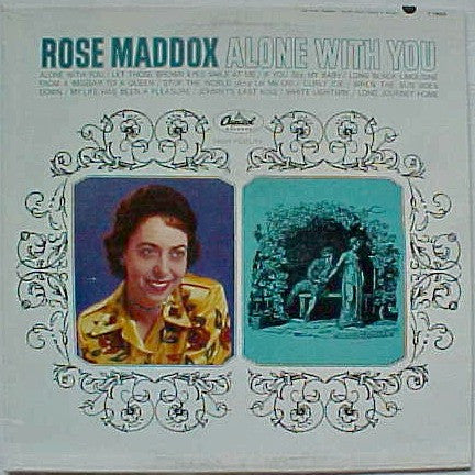 Maddox, Rose - Alone With You (VG) (Vinyl LP)