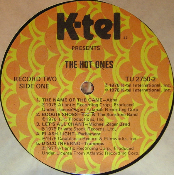 Various - The Hot Ones (Vinyl, VG) (Vinyl LP)