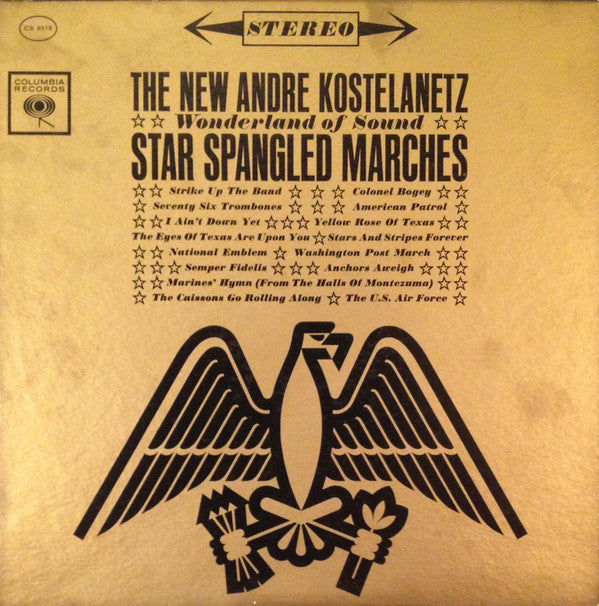 Kostelanetz, Andre - Wonderland Of Sound - Star Spangled Marches (Vinyl, VG+) (Vinyl LP)