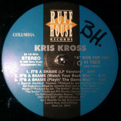 Kris Kross - It's A Shame (NM or M-) (Vinyl LP)