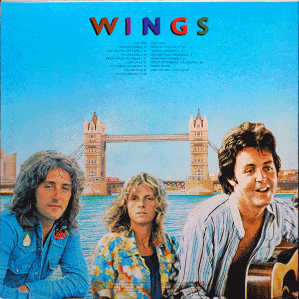 Wings  - London Town (Vinyl, VG) (Vinyl LP)