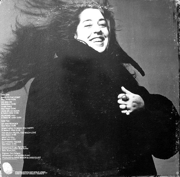 Mason, Dave & Cass Elliot - Dave Mason & Cass Elliot (VG+) (Vinyl LP)