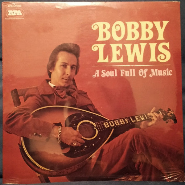 Lewis, Bobby - A Soul Full Of Music (VG+) (Vinyl LP)