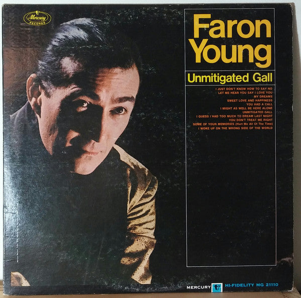 Young, Faron - Unmitigated Gall (VG+) (Vinyl LP)