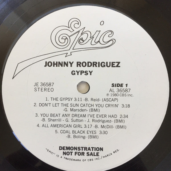 Rodriguez, Johnny  - Gypsy (NM or M-) (Vinyl LP)