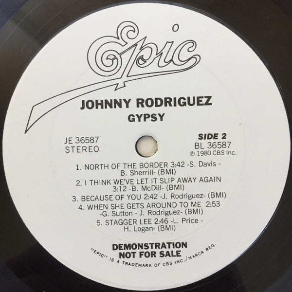 Rodriguez, Johnny  - Gypsy (NM or M-) (Vinyl LP)