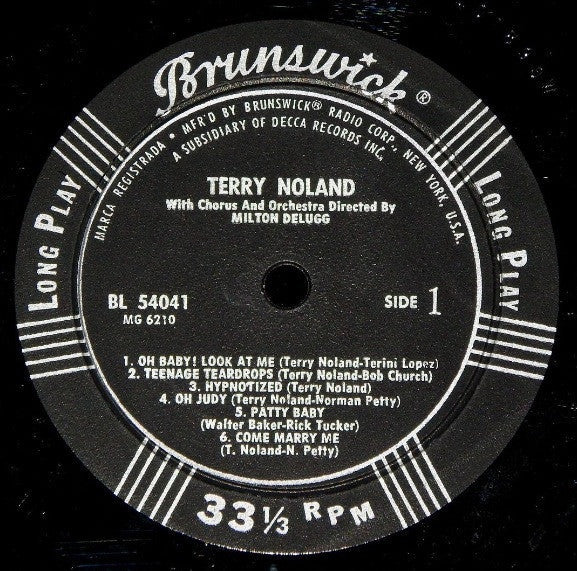 Noland, Terry - Terry Noland (VG) (Vinyl LP)