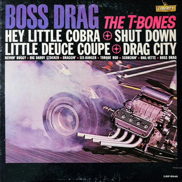 T-Bones - Boss Drag (Vinyl, VG) (Vinyl LP)