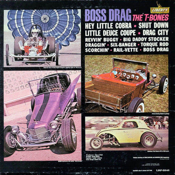 T-Bones - Boss Drag (Vinyl, VG) (Vinyl LP)