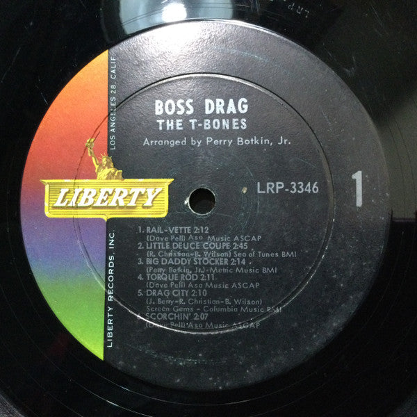 T-Bones - Boss Drag (Vinyl, VG) (Vinyl LP)
