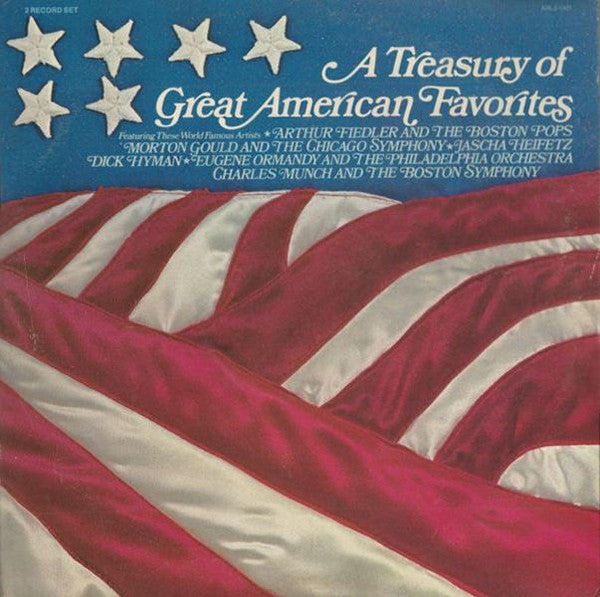 Various - A Treasury Of Great American Favorites (VG+) (Vinyl LP)