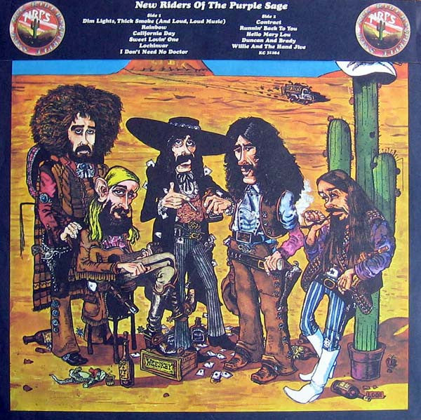 New Riders Of The Purple Sage - Powerglide (VG+) (Vinyl LP)