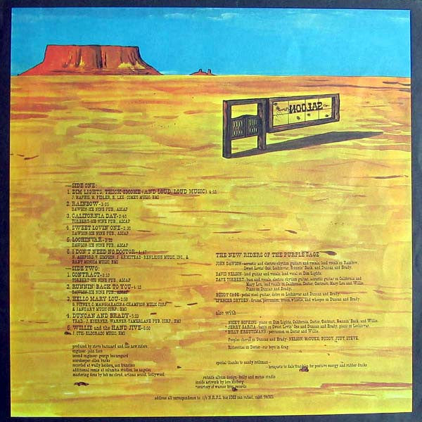 New Riders Of The Purple Sage - Powerglide (VG+) (Vinyl LP)
