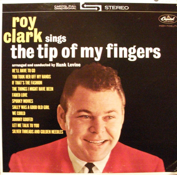Clark, Roy - The Tip Of My Fingers (VG) (Vinyl LP)