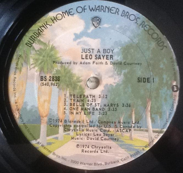 Sayer, Leo - Just A Boy (VG+) (Vinyl LP)