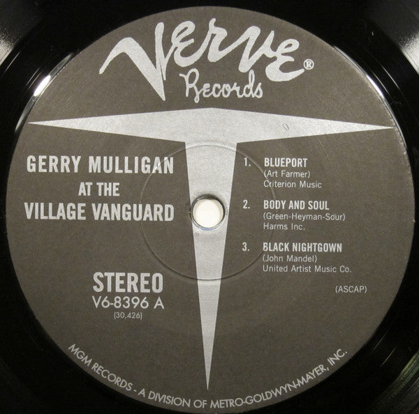 Mulligan, Gerry And The Concert Jazz Band - At The Village Vanguard (Vinyl, NM or M-) (Vinyl LP)