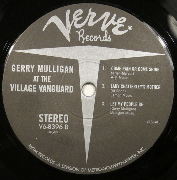 Mulligan, Gerry And The Concert Jazz Band - At The Village Vanguard (Vinyl, NM or M-) (Vinyl LP)