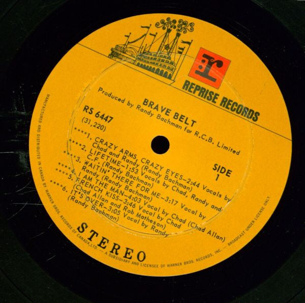 Brave Belt - Brave Belt (NM or M-) (Vinyl LP)