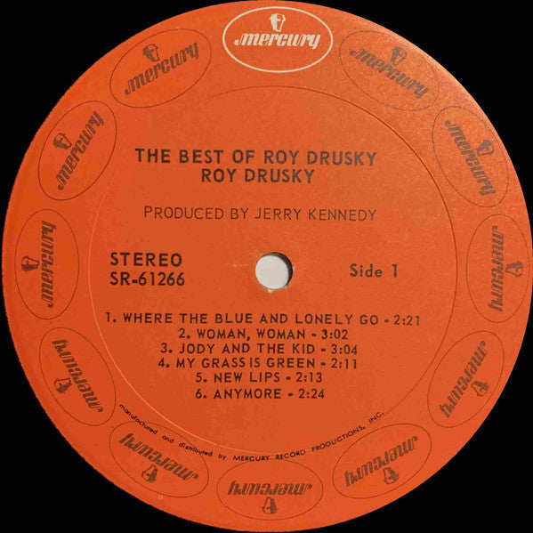 Drusky, Roy - The Best Of Roy Drusky (VG+) (Vinyl LP)